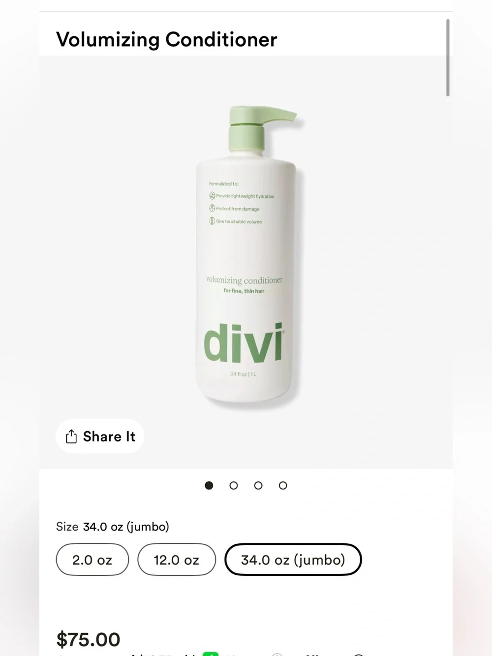 Volumizing Conditioner - divi - Lightweight Hydration for Fine, Thin Hair new!